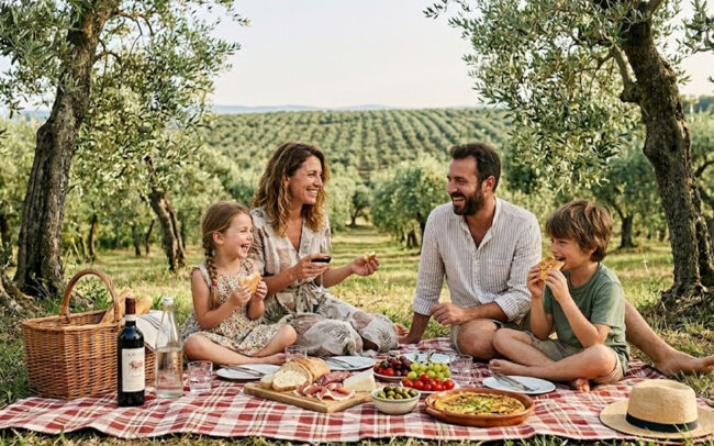 picnic mandrire picnic tra gli ulivi